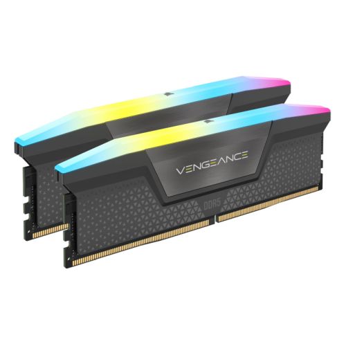 Corsair Vengeance RGB 32GB DDR5 6400MHz RAM Kit - CL36 Grey Corsair Vengeance RGB 32GB DDR5 6400MHz RAM Kit - CL36 Grey